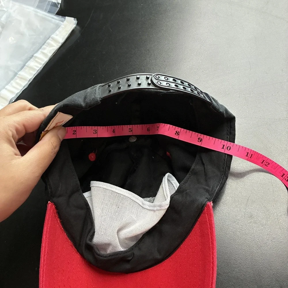 Vintage 90s Racing Hat Cap‎ Snap Back Black Red Rope Not A Sport Way Of Life!